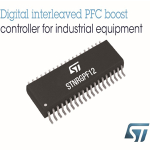 ST, 듀얼-채널 인터리브 부스트-PFC 컨트롤러 STNRGPF12 출시